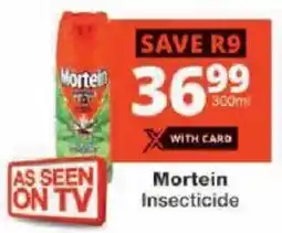 Checkers Mortein Insecticide offer
