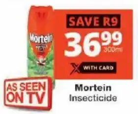 Checkers Mortein Insecticide offer
