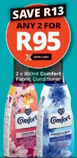 Checkers Comfort Fabric Conditioner offer