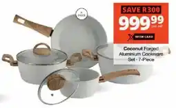 Checkers Coconut Forged Aluminium Cookware Set offer