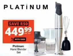 Checkers Platinum Hand Blender Set offer