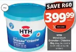 Checkers HTH Mineralsoft Granular+ Chlorine offer