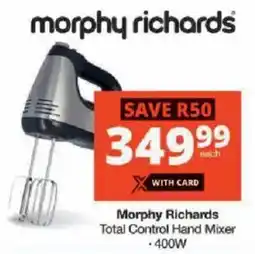 Checkers Morphy Richards Total Control Hand Mixer offer