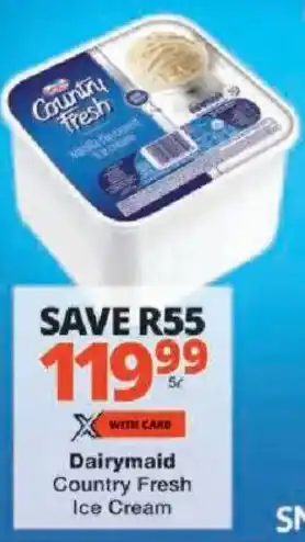 Checkers Dairymaid Country Fresh Ice Cream offer