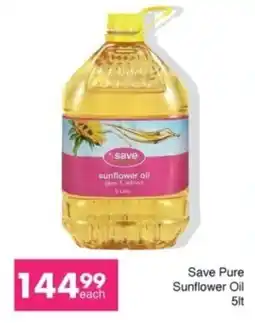 Save Hyper Save Pure Sunflower Oil offer