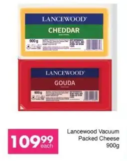 Save Hyper Lancewood Vacuum Packed Cheese offer