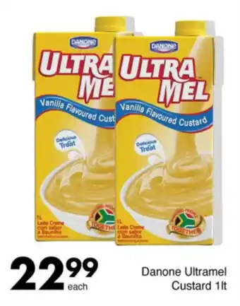 Save Hyper Danone Ultramel Custard offer