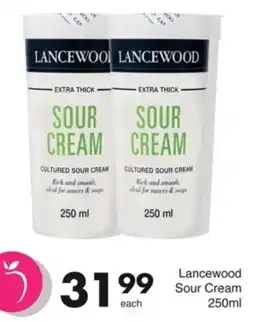 Save Hyper Lancewood Sour Cream offer