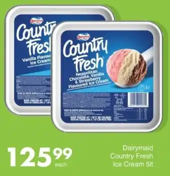 Save Hyper Dairymaid Country Fresh Ice Cream offer