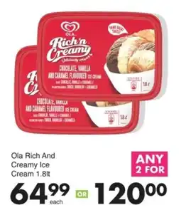 Save Hyper Ola Rich And Creamy Ice Cream offer