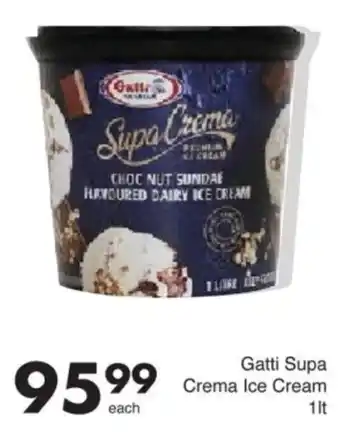 Save Hyper Gatti Supa Crema Ice Cream offer