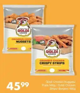 Save Hyper Goldi Chicken Nuggets/ Pops/ Goldi Chicken Strips/ Burgers offer