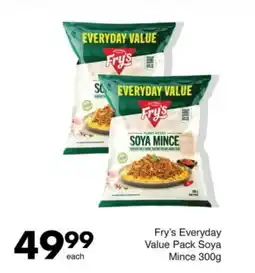 Save Hyper Fry's Everyday Value Pack Soya Mince offer