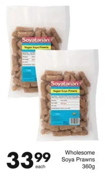 Save Hyper Wholesome Soya Prawns offer