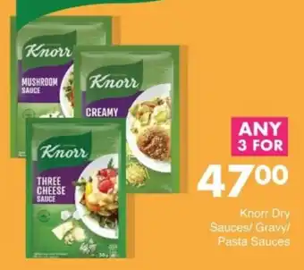 Save Hyper Knorr Dry Sauces/ Gravy/ Pasta Sauces offer