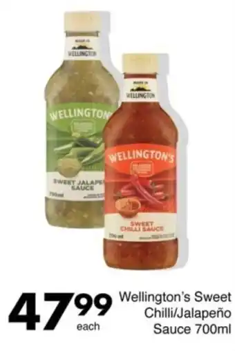 Save Hyper Wellington's Sweet Chilli/ Jalapeño Sauce offer