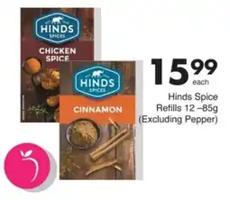 Save Hyper Hinds Spice Refills offer