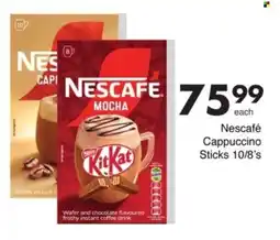 Save Hyper Nescafé Cappuccino Sticks offer