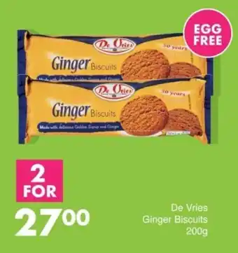 Save Hyper De Vries Ginger Biscuits offer