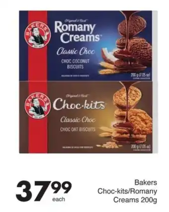 Save Hyper Bakers Choc-kits/ Romany Creams offer