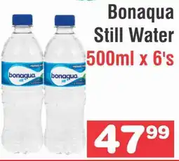 Advance Cash n Carry Bonaqua Still Water 500ml x 6's offer