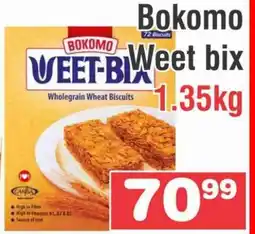 Advance Cash n Carry Bokomo Weet-Bix 1.35kg offer