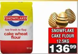 Advance Cash n Carry SNOWFLAKE Cake Flour 12.5kg offer