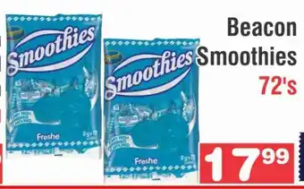 Advance Cash n Carry Beacon Smoothies 72's offer