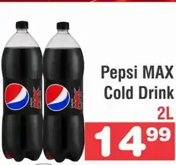 Advance Cash n Carry Pepsi MAX Cold Drink offer