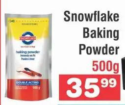 Advance Cash n Carry Snowflake Baking Powder 500g offer