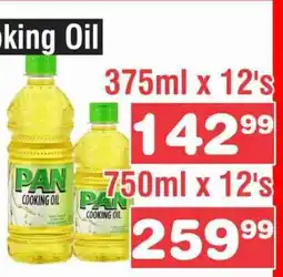 Advance Cash n Carry PAN Cooking Oil 750ml x 12's offer
