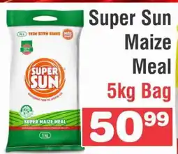 Advance Cash n Carry Super Sun Maize Meal 5kg Bag offer
