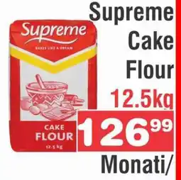 Advance Cash n Carry Supreme Cake Flour 12.5kg offer