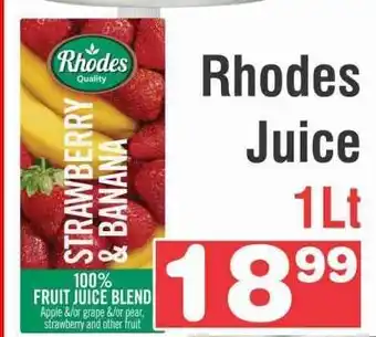 Advance Cash n Carry Rhodes juice offer