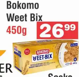 Advance Cash n Carry Bokomo Weet Bix-450g offer