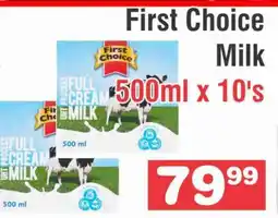 Advance Cash n Carry First Choice Milk offer