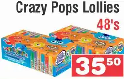 Advance Cash n Carry Crazy Pops Lollies offer