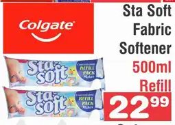 Advance Cash n Carry Sta Soft Fabric Softener 500ml Refill offer