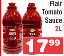 Advance Cash n Carry Flair Tomato Sauce 2L offer
