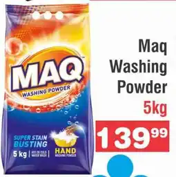 Advance Cash n Carry MAQ Washing Powder 5kg offer
