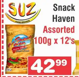 Advance Cash n Carry Snack Haven Assorted 100g x 12's offer