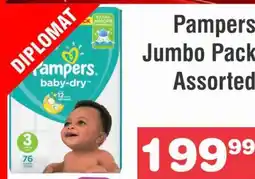 Advance Cash n Carry Pampers Jumbo Pack Assorted offer