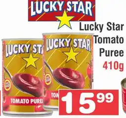Advance Cash n Carry Lucky Star Tomato Puree 410g offer