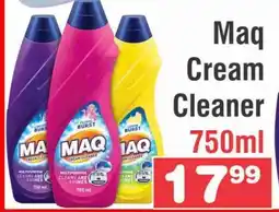 Advance Cash n Carry Maq Cream Cleaner 750ml offer