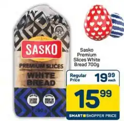 Pick n Pay Hypermarket Sasko Premium Slices White Bread 700g offer
