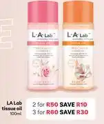 PEP LA Lab Tissue Oil-For 2 x 100ml offer