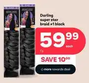 PEP Darling Super Star Braid # 1 Black-1's offer