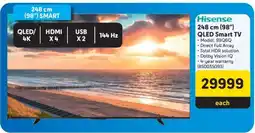 Makro Hisense 248 cm (98) QLED Smart TV offer
