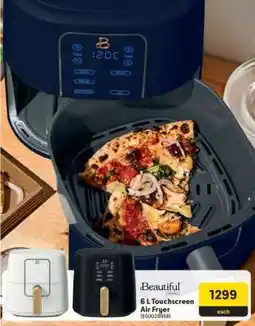 Makro Beautiful 6 L Touchscreen Air Fryer offer
