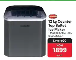 Makro 12 kg Counter Top Bullet Ice Maker offer